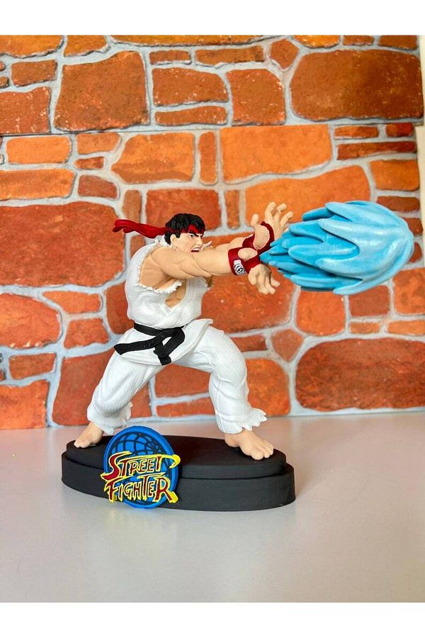 YILDIRIM AVANGART-Street Fighter Ryu Figure Ryu Aduket Object 25CM Large Size 1