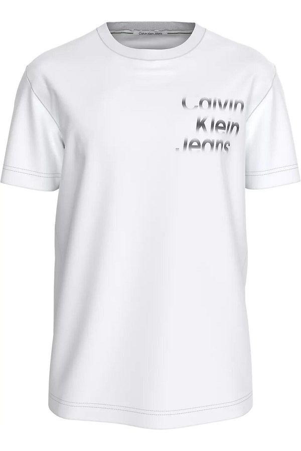 Calvin Klein-DIFFUSED STACKED TEE 1