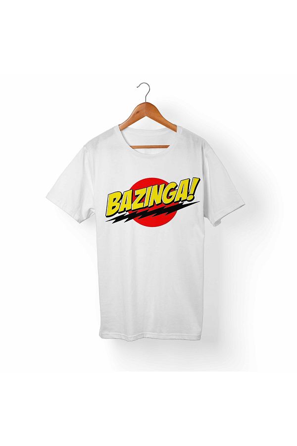 Alfa Tshirt The Big Bang Bazinga Kids White T Shirt