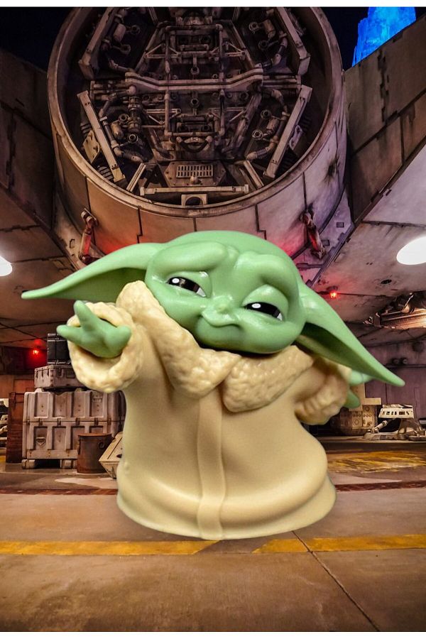 FG KONNİCHİWA-Baby Yoda Character Figure 6 Cm Collection Product 1