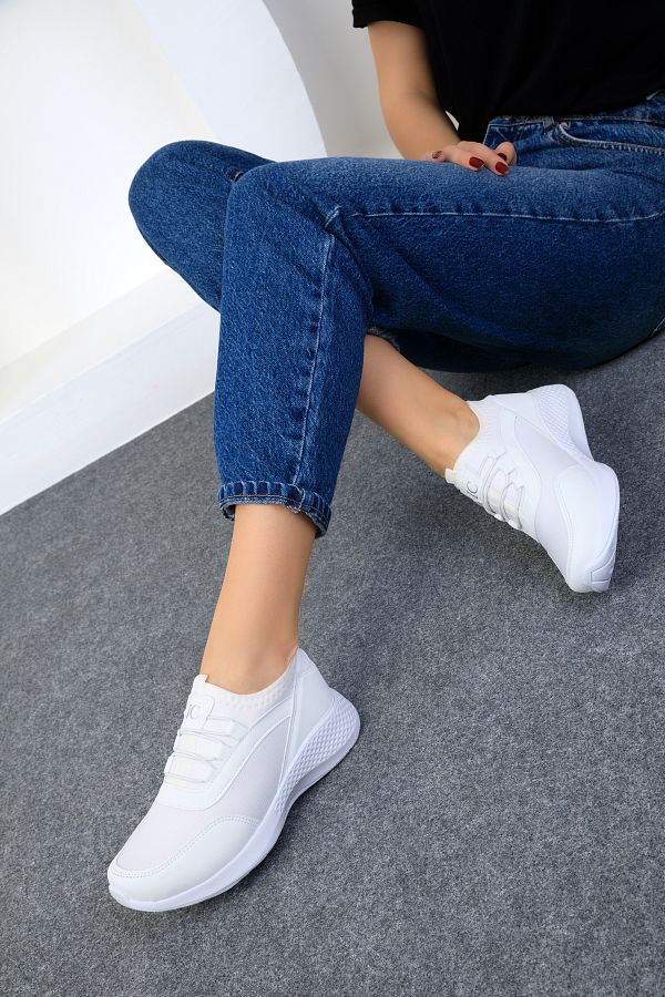SOHO White White Women s Sneaker 15226 Trendyol