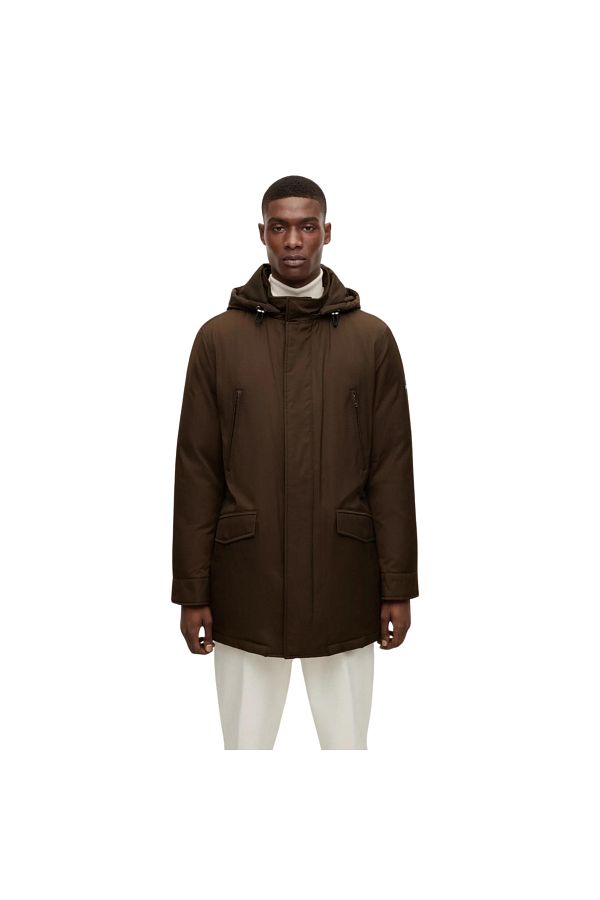Hugo Boss Hooded Men s Goose Down Coat 10220362 01 Trendyol