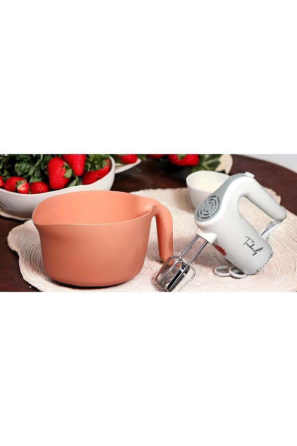 Turnberry-Mixer Bowl - Blender Bowl - 3000 Ml Mixing Bowl - Whisk Bowl with Handle 1