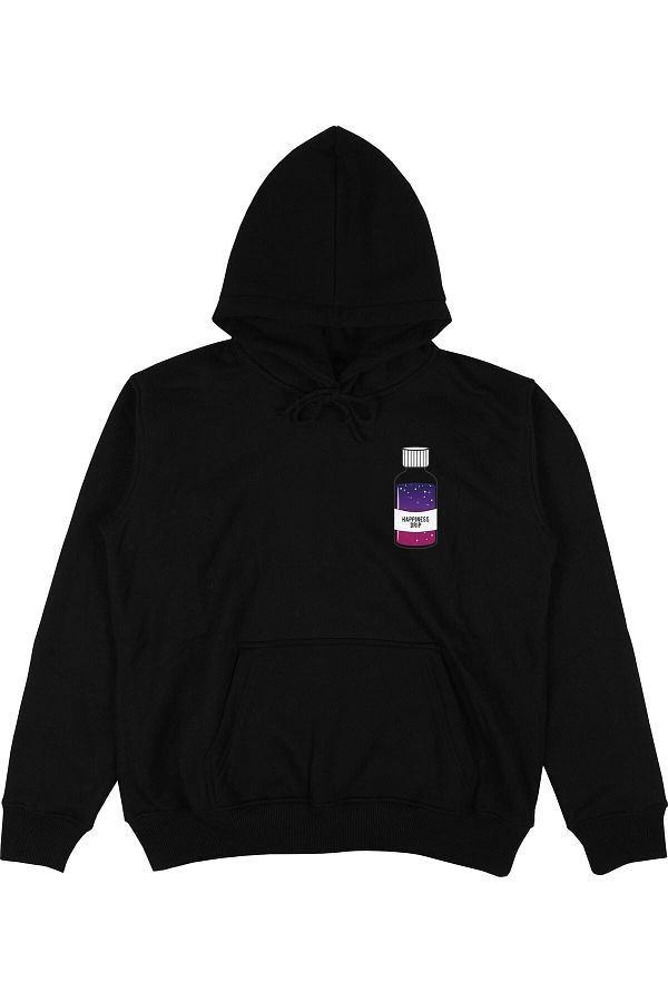 Adrift Dripy Juice Black Oversize Unisex Hooded Sweatshirt Hoodie Trendyol