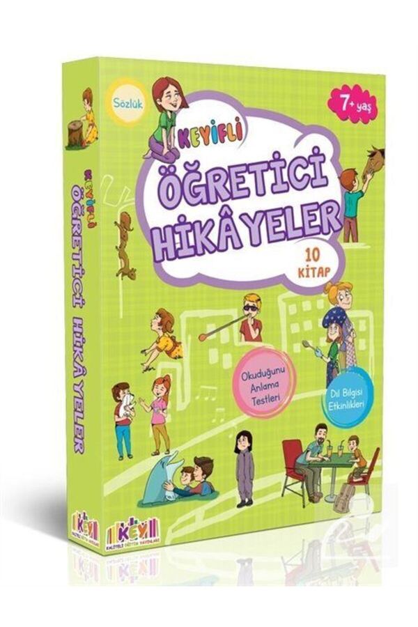 Kaliteli Eğitim Yayınları Keyifli Öğretici Hikayeler 7 Yaş (10 KİTAP TEST VE ETKİNLİK HEDİYE)