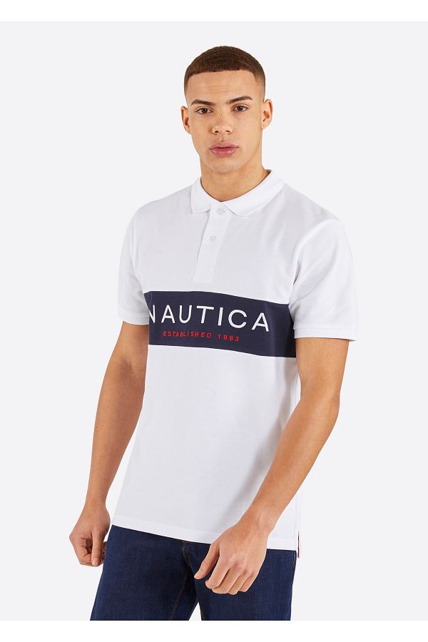 Nautica Polo T shirt White Regular fit Trendyol