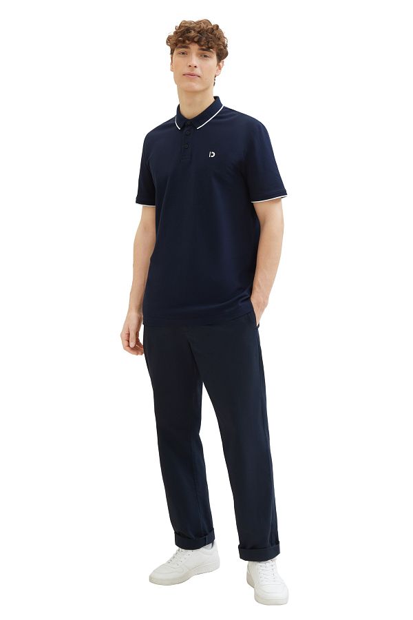 Tom Tailor Denim polo with tipping Trendyol