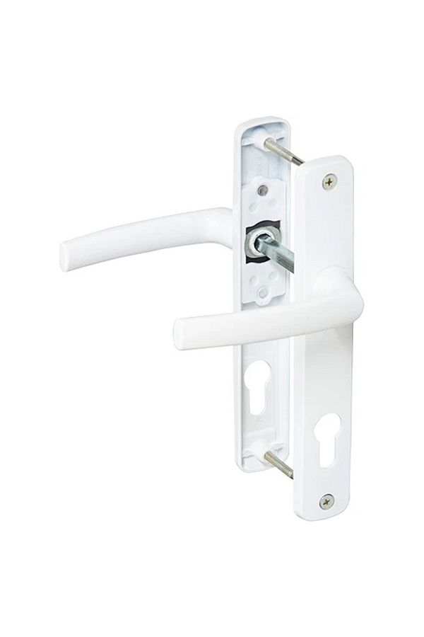 Bilici-35/85 Pvc Balcony Door Handle Pimapen Metal White 1