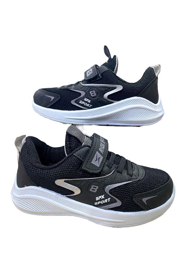 ALTUNTAŞ-Boy's Sneaker Comfortable Sole Casual Sports Shoes - Black 1