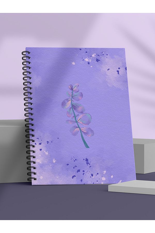 Fobinote-Spiral School Notebook 80 sheets (1 Piece) - A5 Size Lined Notebook 1