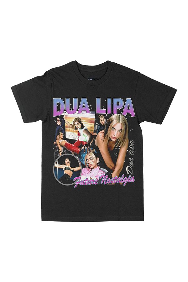 rebelberi Dua Lipa Bootleg Style Oversize Unisex Black T Shirt T shirt Tee Trendyol