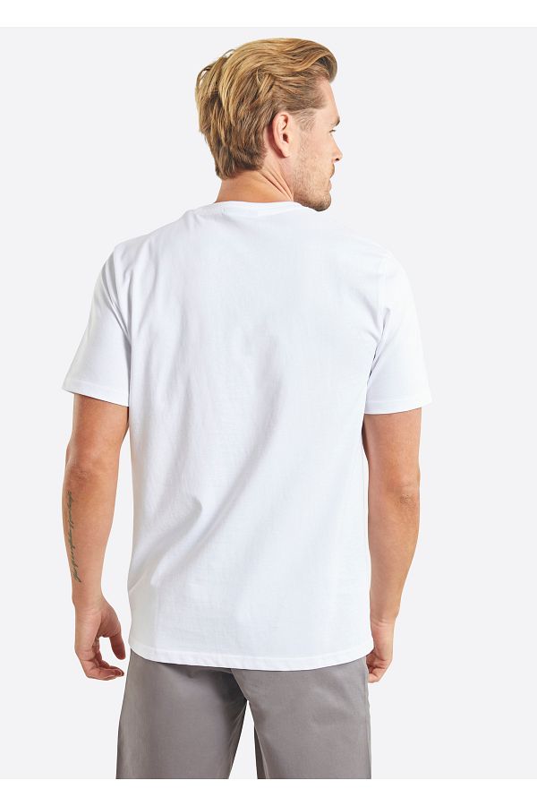 nautica men's white t shirts