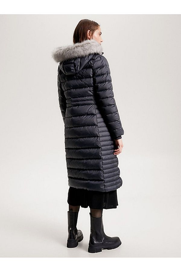 Tyra down fitted maxi coat outlet