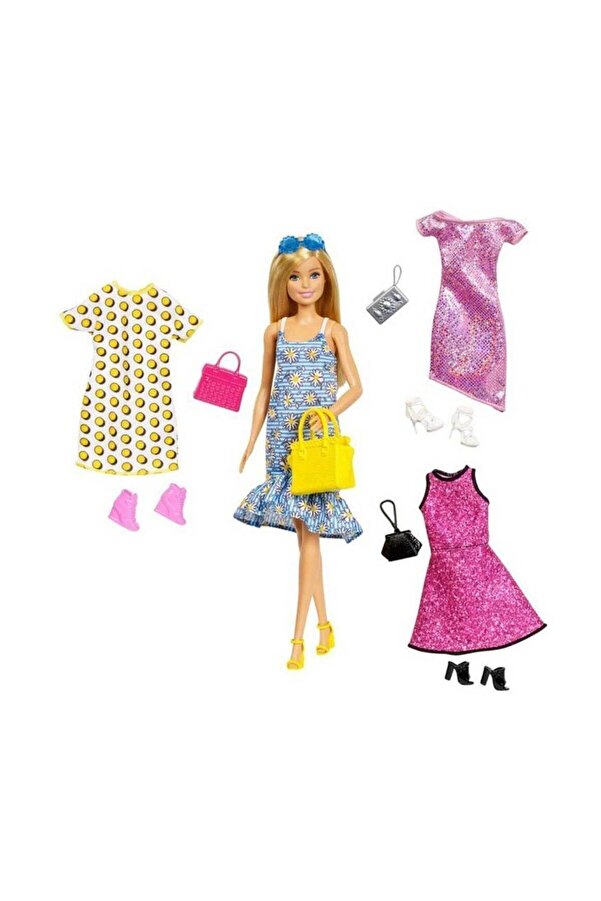 Barbie 'nin Kıyafet Kombinleri Oyun Seti Gdj40
