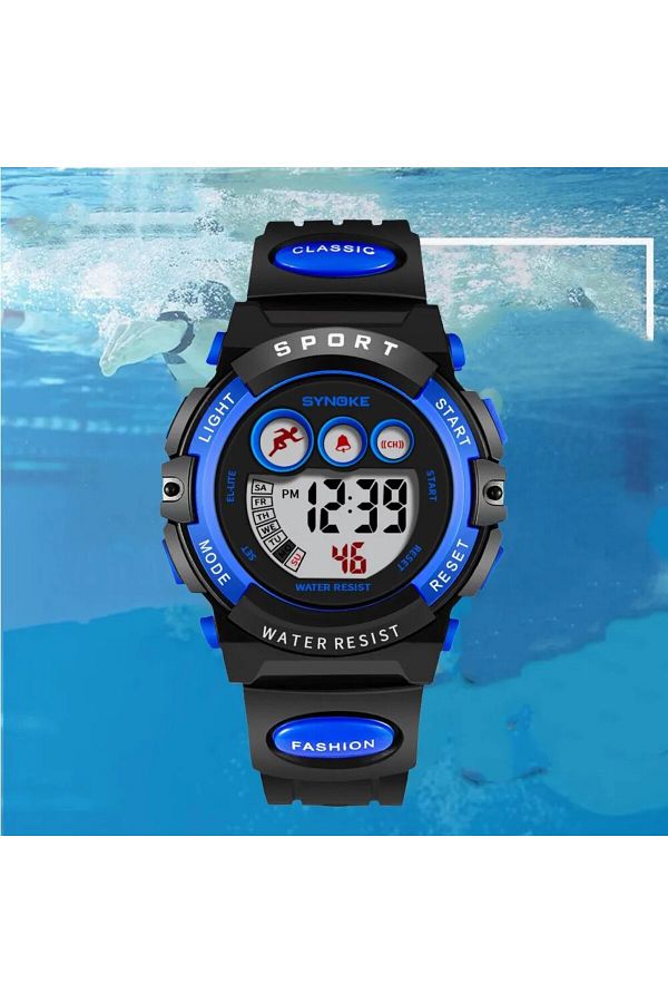 Choice SYNOKE Kids Sport Watch Waterproof Shock Resistant LED Display Digital Calendar Alarm Swim R. Trendyol