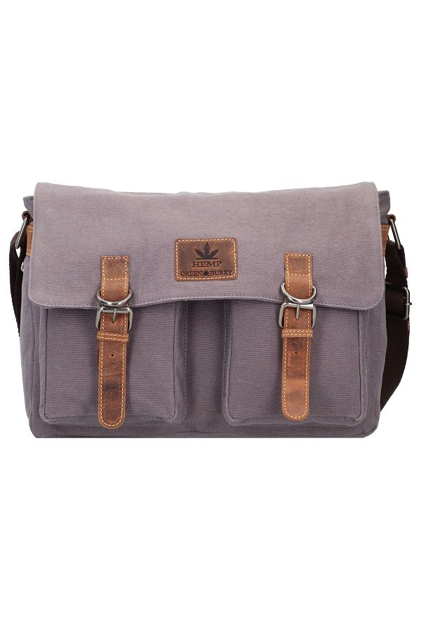 Greenburry-Vintage Hanf Messenger 38 cm 1