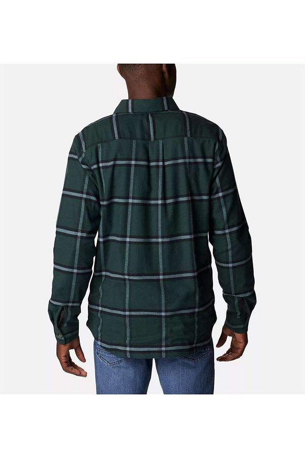 Columbia fleece lined flannel top