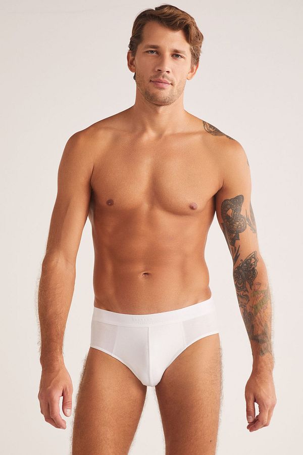 Kom-Men's New Season Ariel 2-Piece Sports Modal Cotton Slip 1