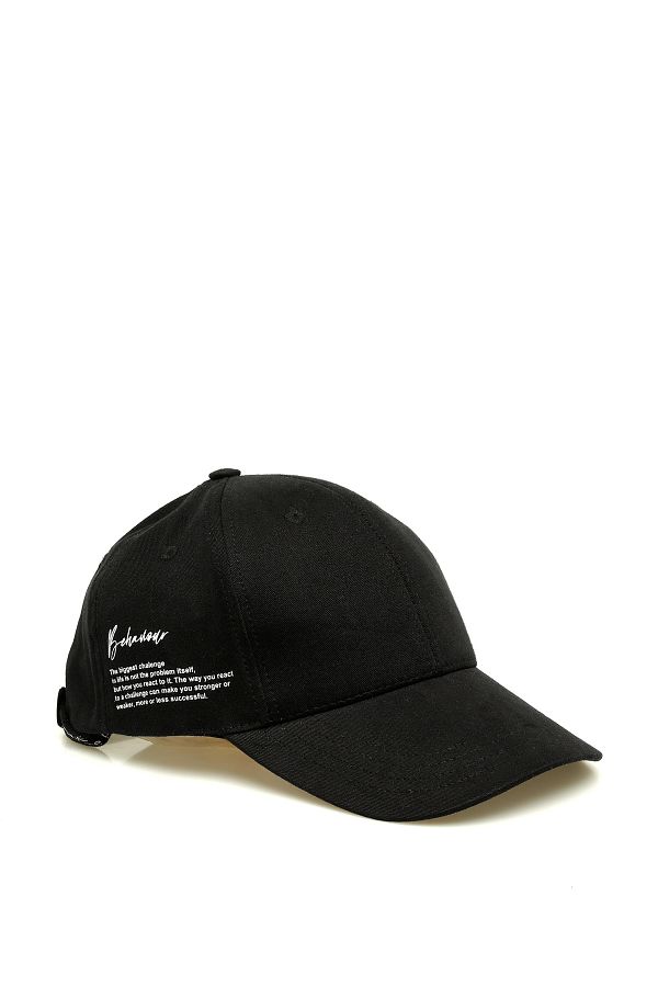 lumberjack-RIBBON CAP-W 4FX Schwarzer Damenhut 1