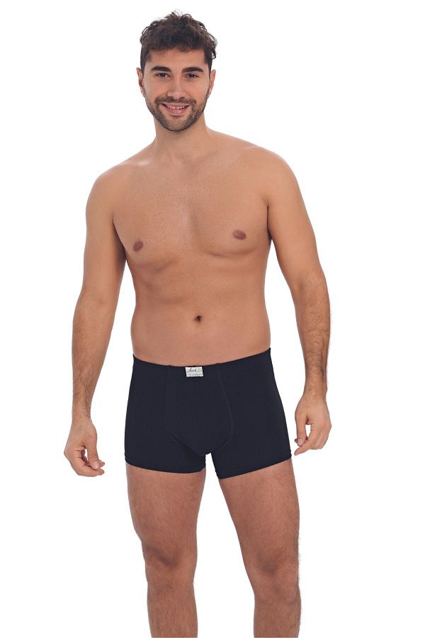 Anıl-Men's Cotton Wide Waist Elastic Classic Boxer (0027) 1