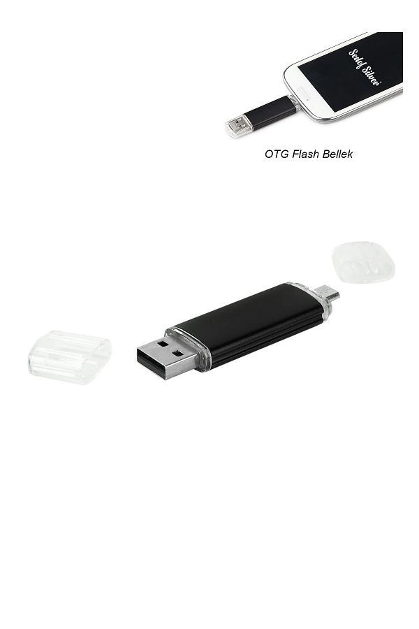 SEDEF SİLVER-Otg Flash Memory, Micro USB Flash Memory, Mini USB Memory 32 Gb 1