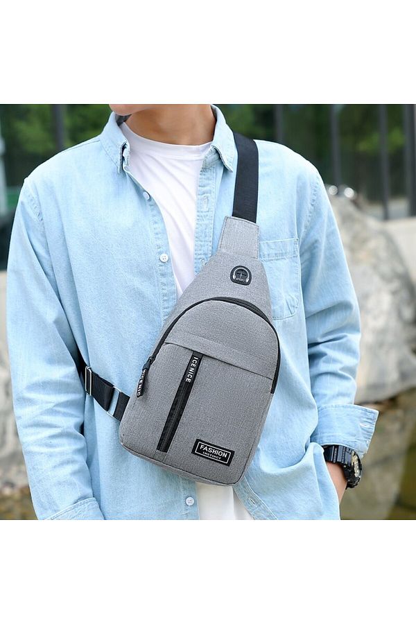 Choice Chest Bag Fashion New Solid Color Men Chest Bag Outdoor Casual Fashion One Shoulder Crossbody Bag Trendyol