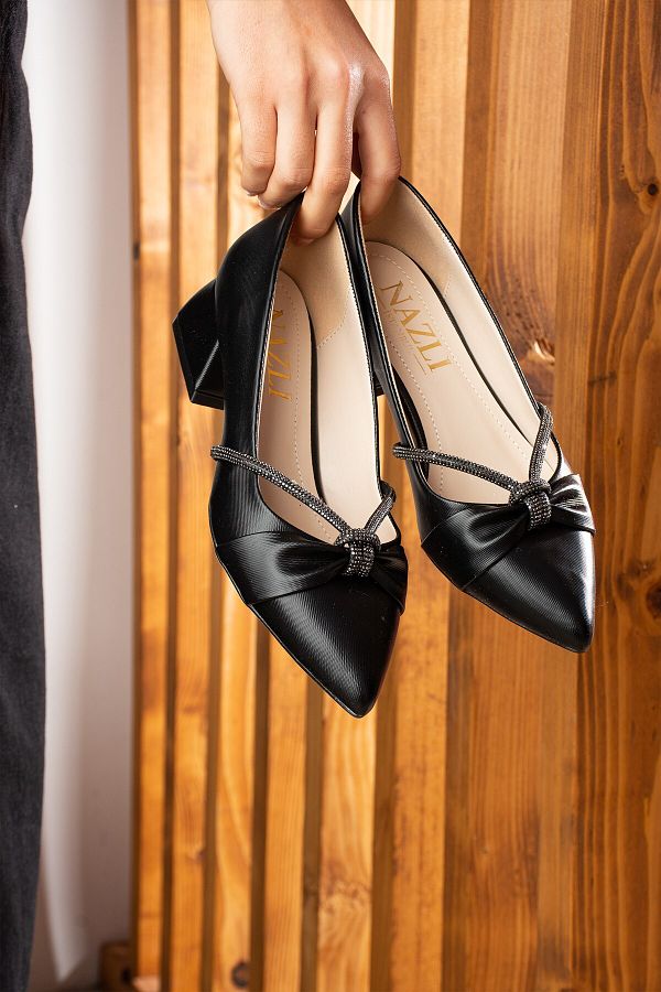 Evening low heel shoes discount