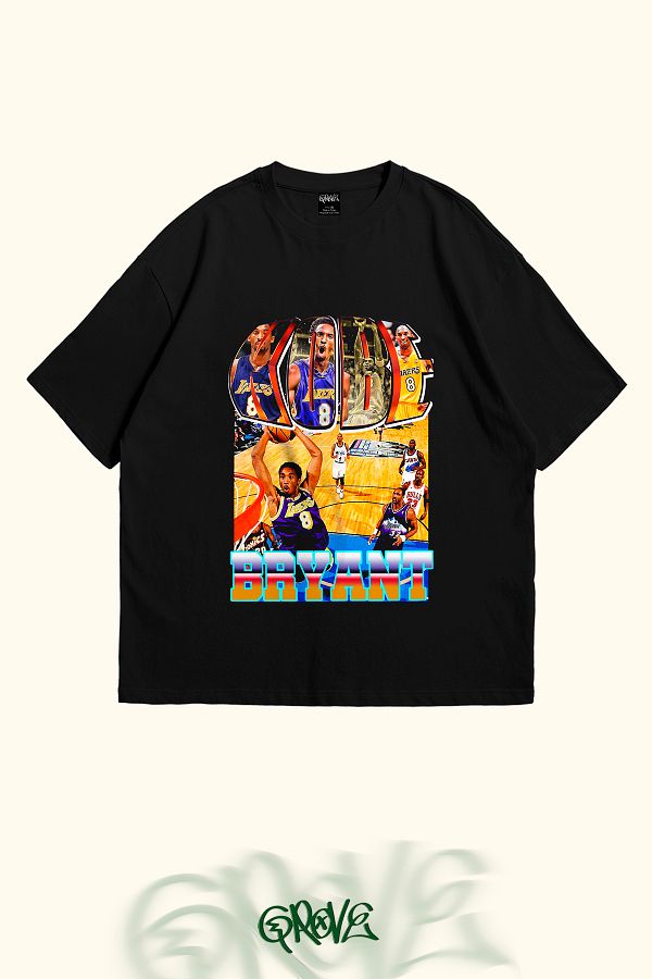 Grove Fashion King Kobe Bryant Printed Unisex Oversize T shirt Trendyol