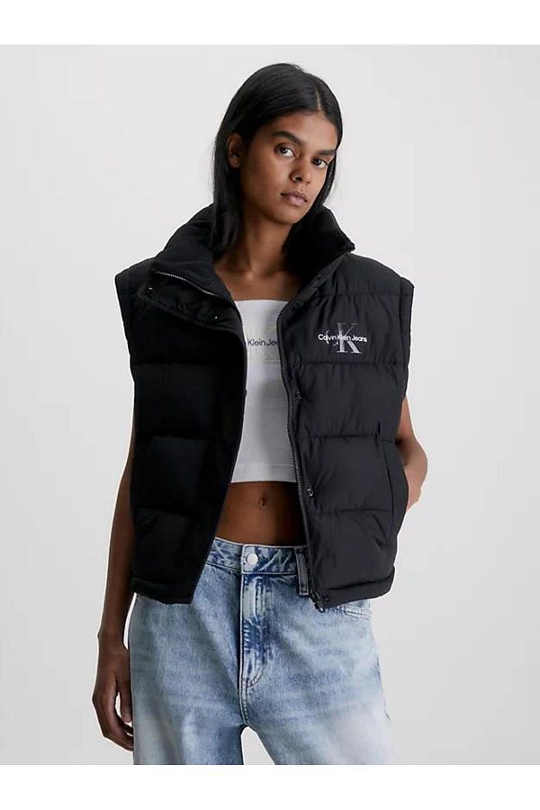 Calvin klein vest with hood sale