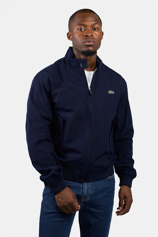 Lacoste Navy Blue Jacket for Men Trendyol