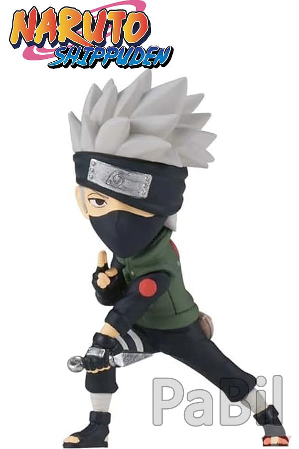 PaBil-Naruto Shippuuden Wcw Series 7 cm Hatake Kakashi Action Figure Toy 1