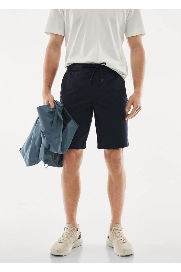 MANGO Man-Technical fabric corded bermuda shorts 1