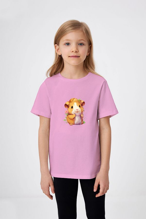 ADABEBEK Cute Nurse Printed Girl s T Shirt Trendyol