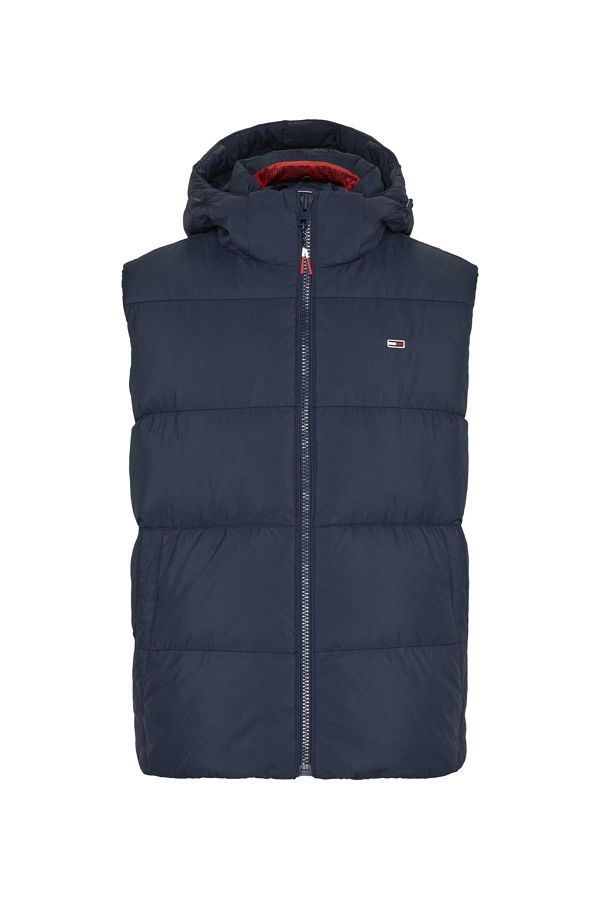 Tommy Hilfiger Vest Dark blue Puffer Trendyol