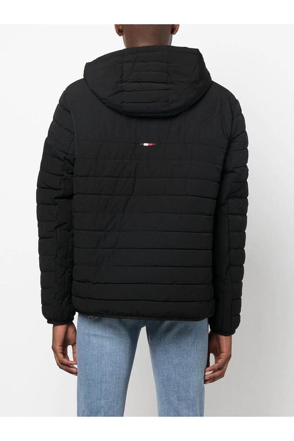 Tommy hilfiger stretch hooded jacket best sale