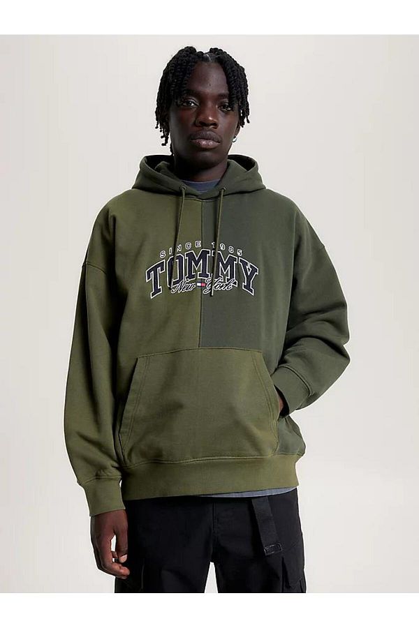 Tommy hilfiger two tone hooded clearance