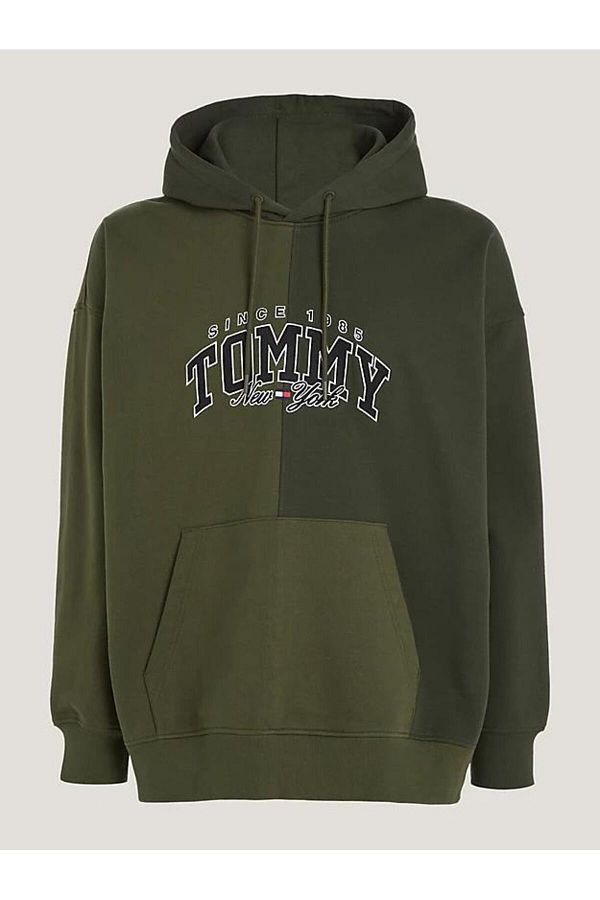 Tommy Hilfiger Tjm Rlx Varsity Two tone Hoodie Trendyol