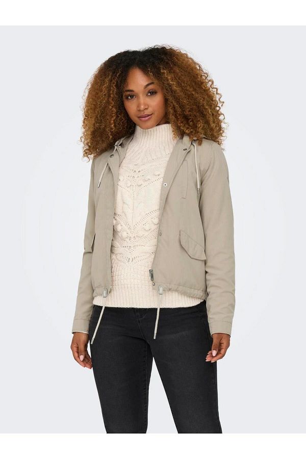Jack Jones Winter Jacket Beige Oversize Trendyol