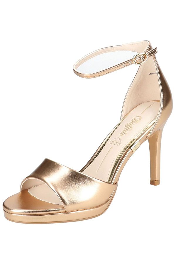 Buffalo High Heels Beige Block Trendyol