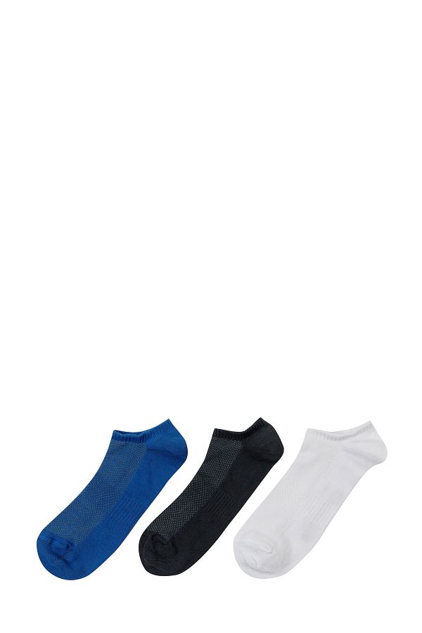 lumberjack-MB AVVA 3LU 32PTK 4FX White Men's Socks 1