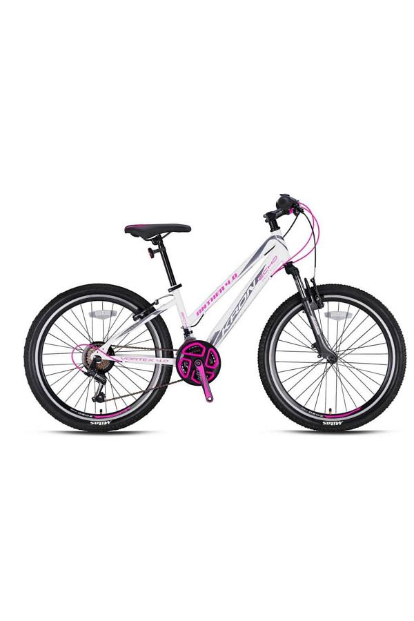 Kron Anthea 4.0 V Brake 26 Wheel Mountain Bike Frame 15 Inch White Pink Trendyol