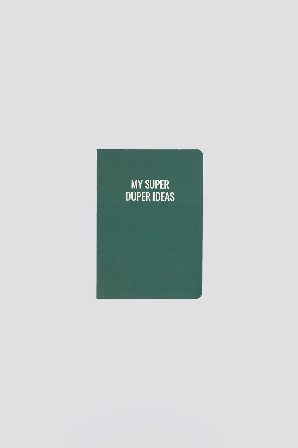 gentry-Green Lined Design Notebook with Slogan Detail| A5 Notebook| 88 Sheets 1