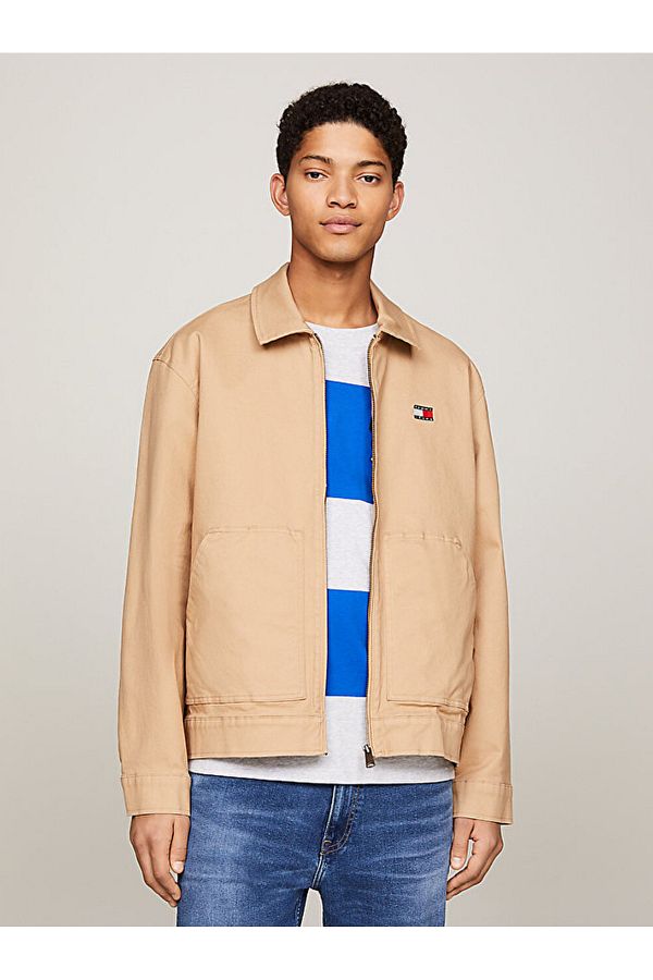 Tommy hilfiger zip through jacket on sale