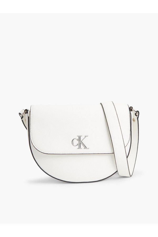Calvin Klein Shoulder Bag White Plain Trendyol