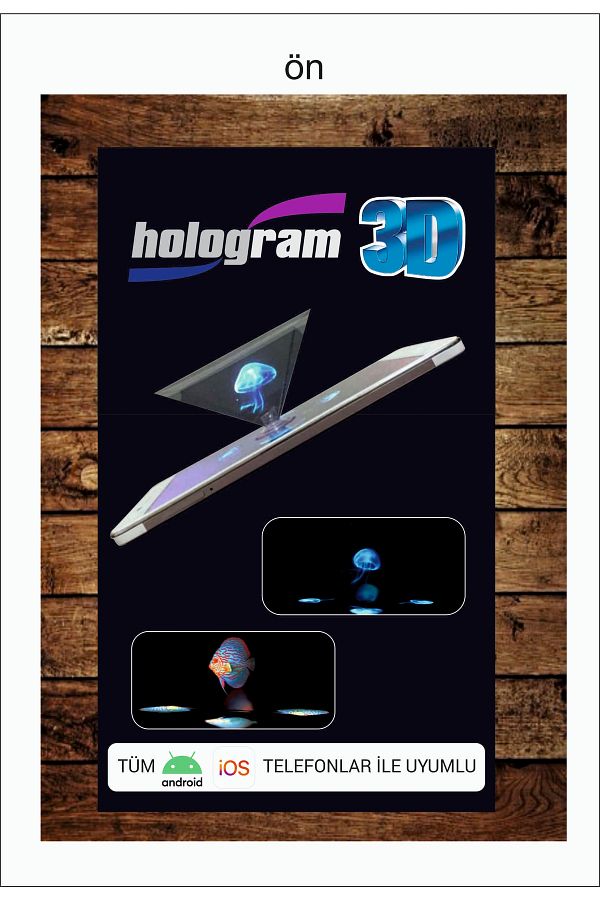 long way-Hologram 3d3D Video Deployment Tool Used For Educational Toy Phone, Tablet 1
