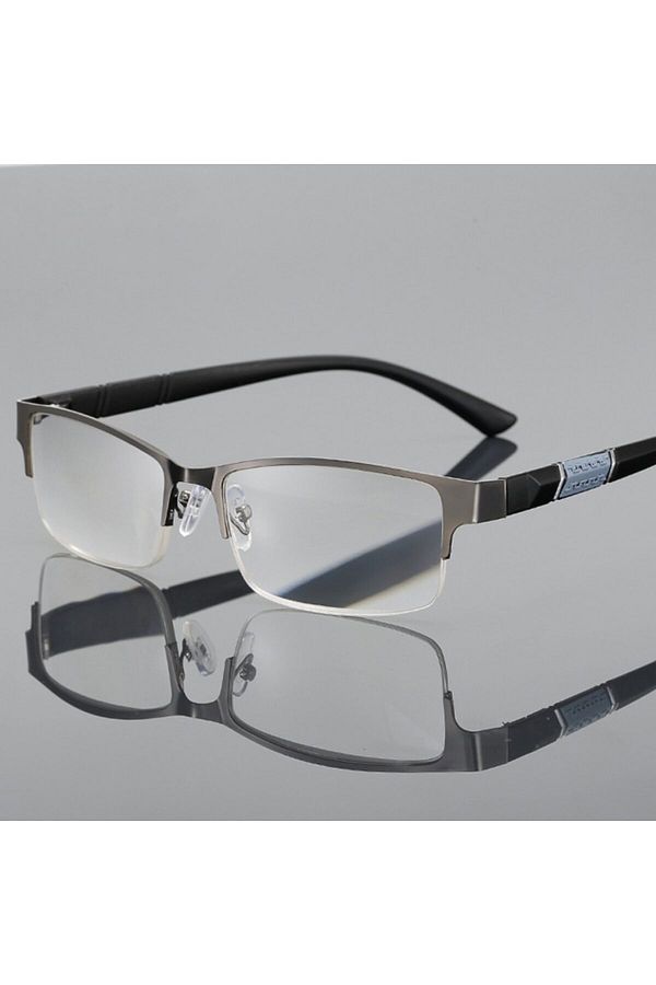Choice High Quality Unisex Reading Glasses Half Frame Diopter Lenses Polycarbonate Clear Mirror Trendyol