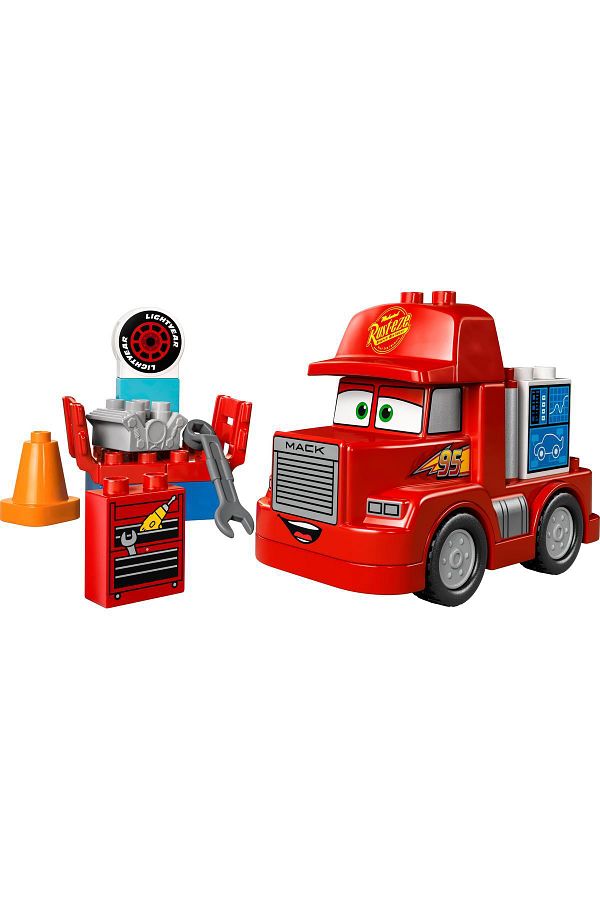 LEGO DUPLO Disney and Pixar Cars Mack in Racing 10417 Construction Set for Ages 2 and Up 14 Pieces Trendyol