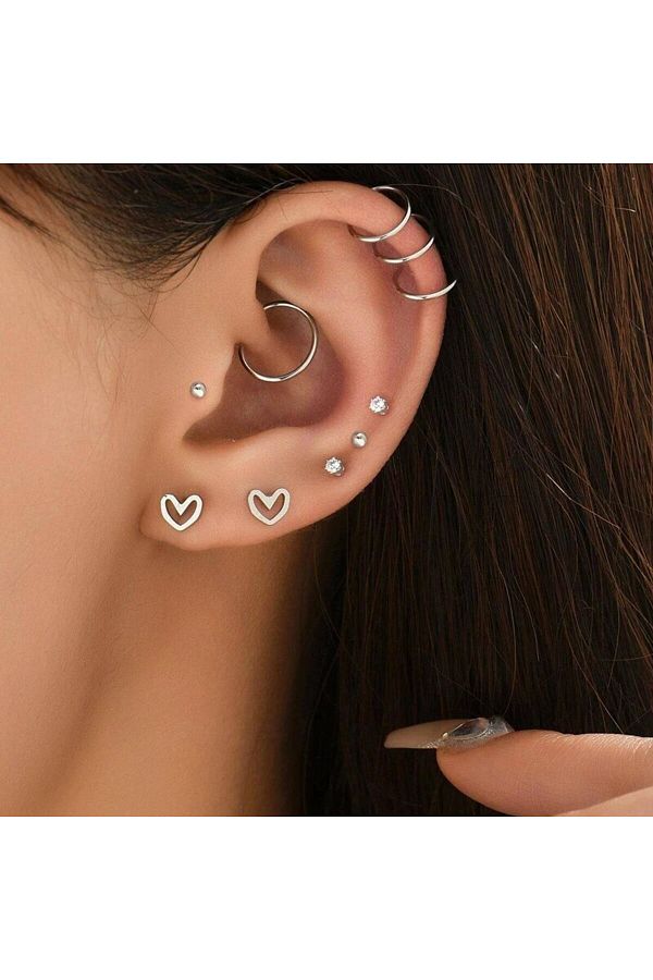 Single sided earring hot sale