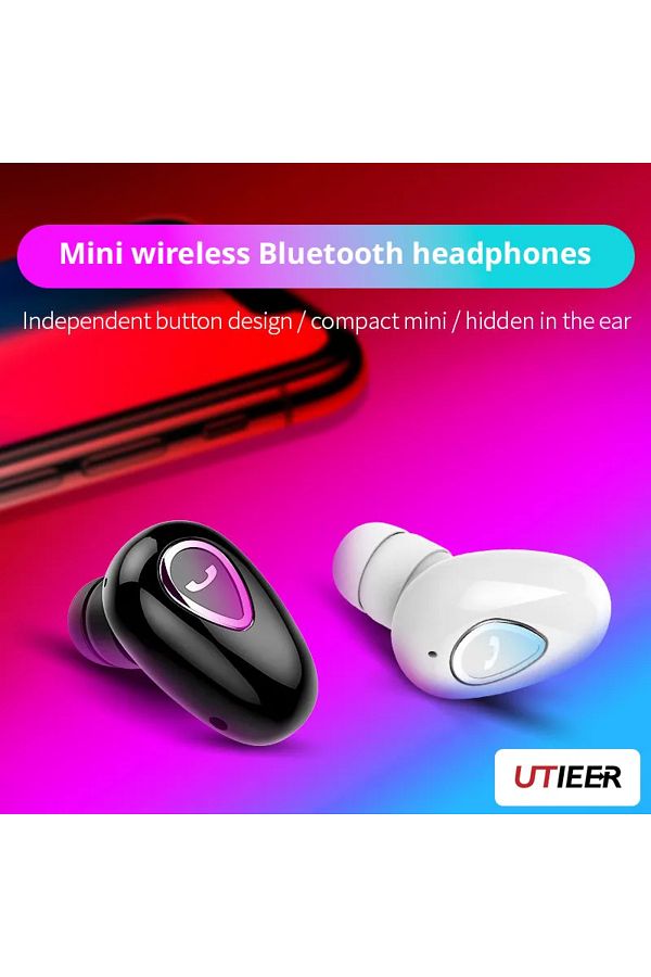 Choice UTIEER Wireless Bluetooth Earbuds Comfortable Fit Lightweight Discrete One Touch Control Trendyol