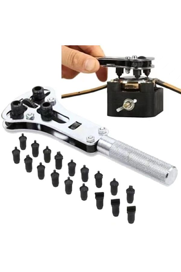 Choice Watch Repair Tools Wrist Watch Case Opener Adjustable Screw Back Remover Wrench Repair Tool Claw Trendyol